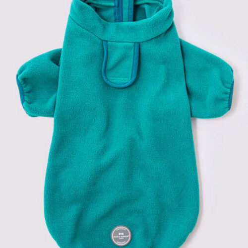 Alternative view of Hugo & Hudson Fleece Jacket - TEAL