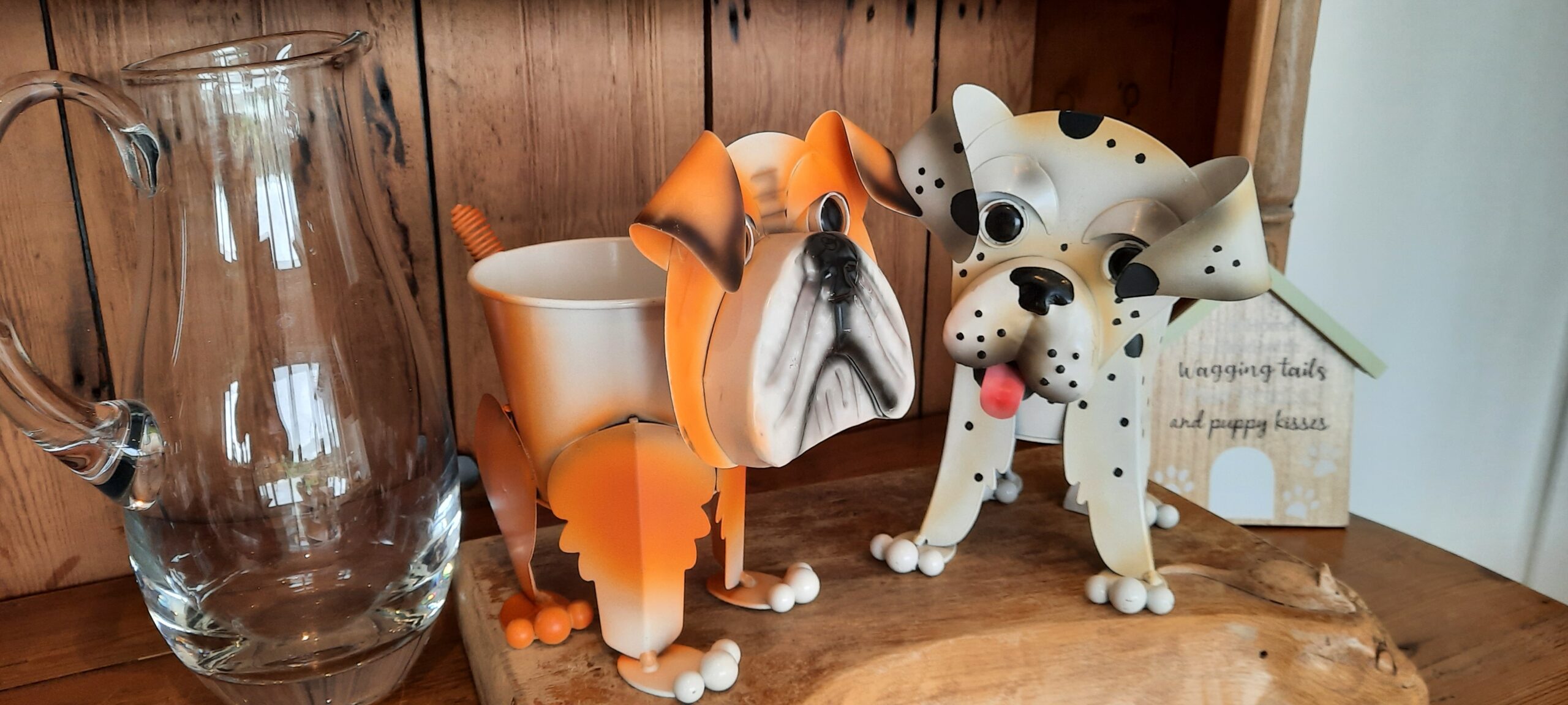 Bulldog Nodding Dog Planter - Image 5
