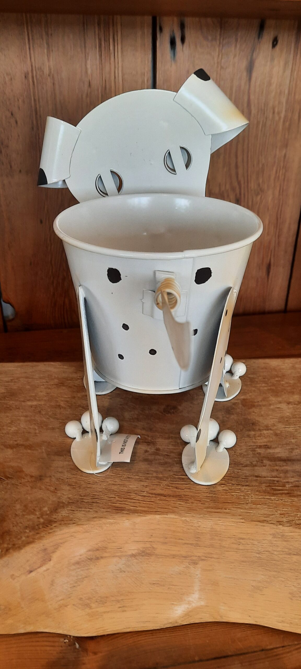 Dalmation Nodding Dog Planter - Image 3