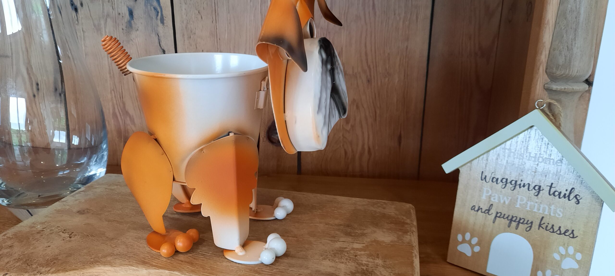 Bulldog Nodding Dog Planter - Image 4