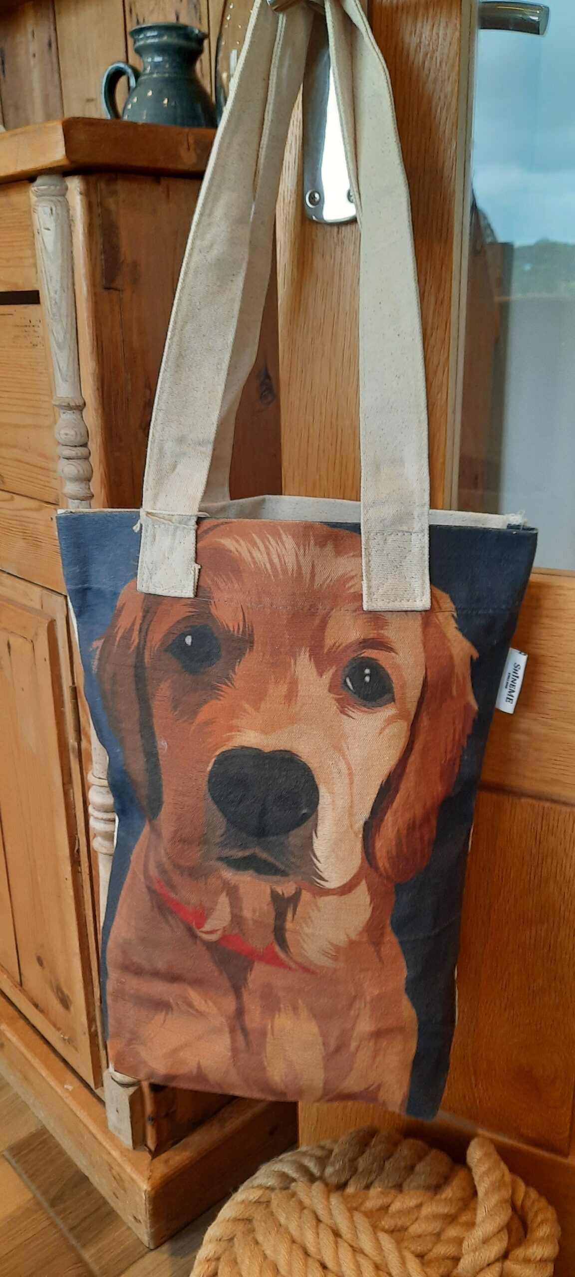 Retriever Cotton Tote Bag