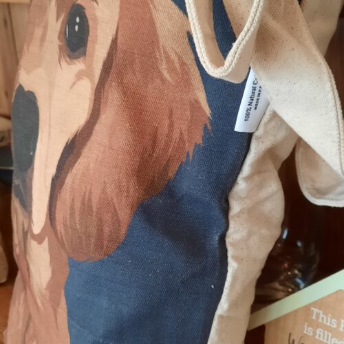 Retriever Cotton Tote Bag - Image 3