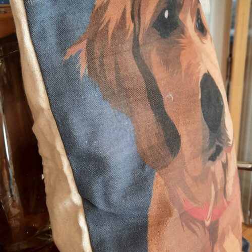 Retriever Cotton Tote Bag - Image 4