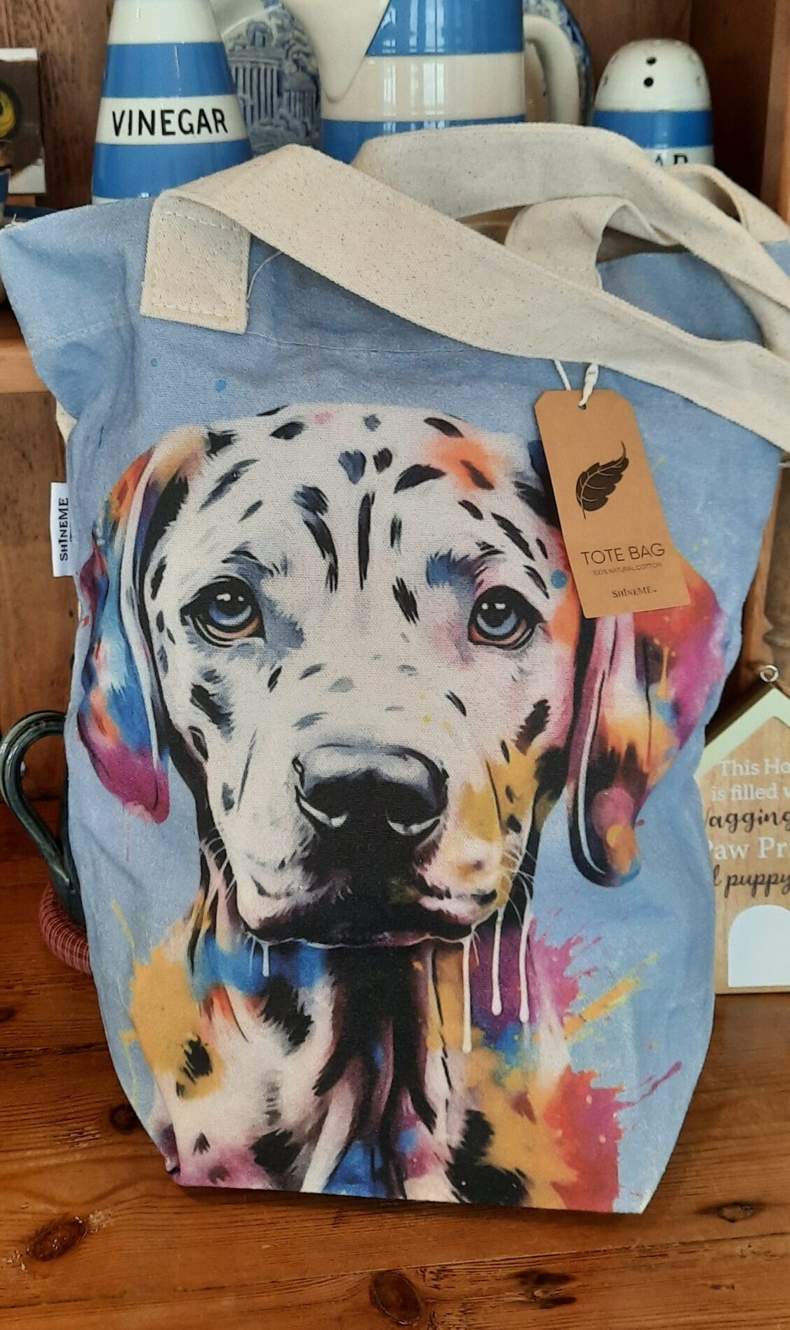 Dalmatian Cotton Tote Bag