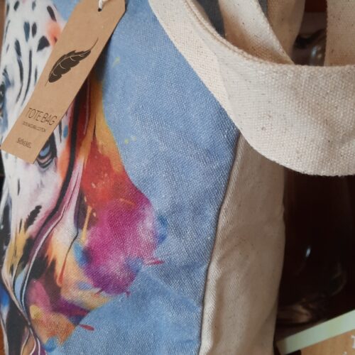 Alternative view of Dalmatian Cotton Tote Bag