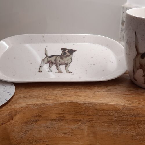 Mug, Tray & Coaster set - Waggy Tails Jack Russell - Image 3