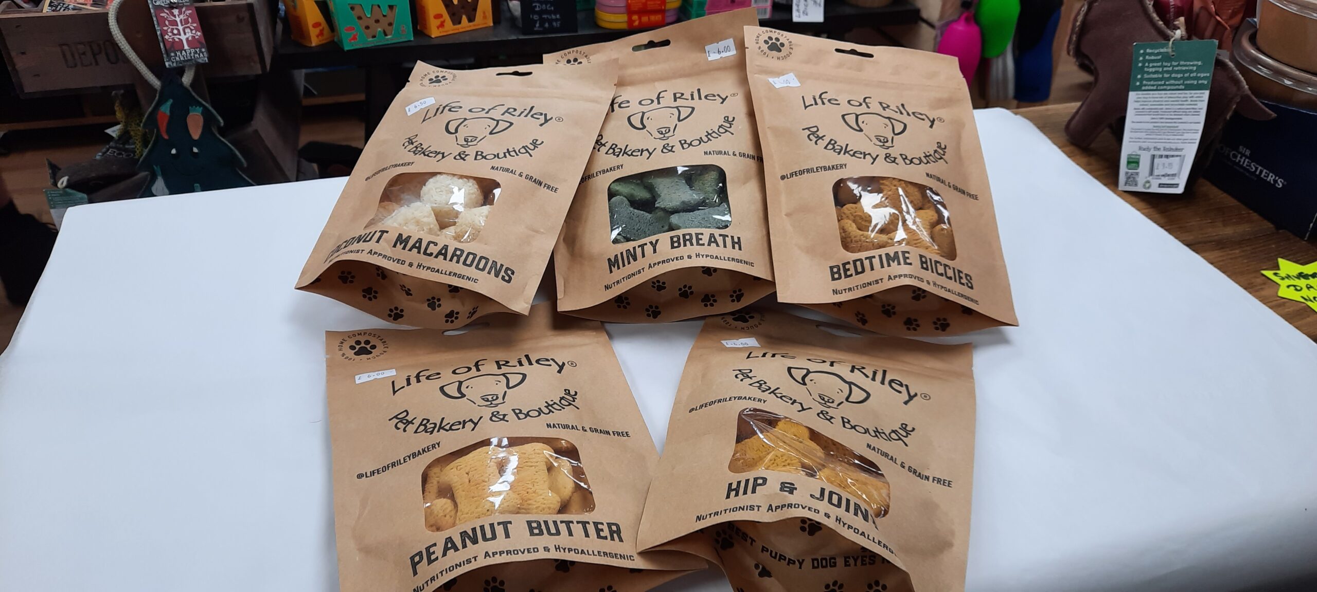 Life Of Riley - Biscuits & Macaroons - 5 Packs