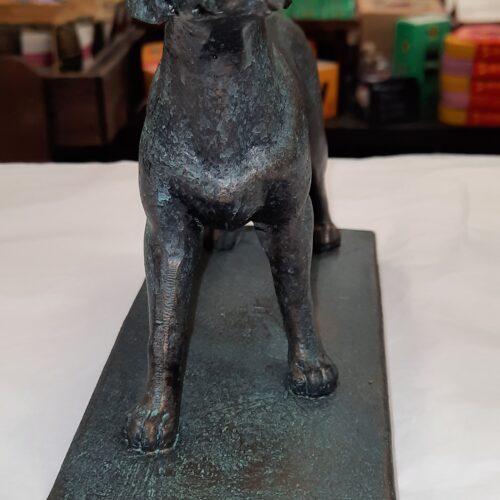 Bronze Effect Standing Labrador Figurine - Image 3