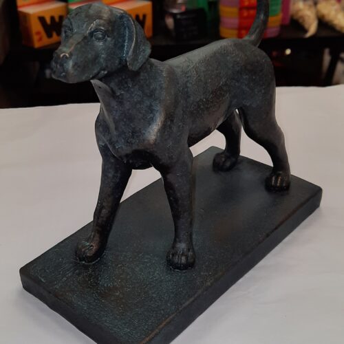 Bronze Effect Standing Labrador Figurine - Image 6