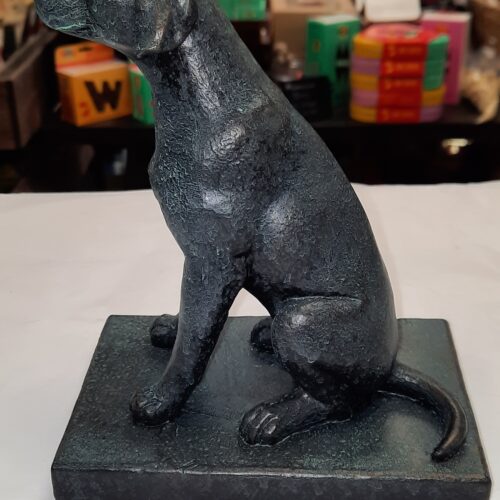 Bronze Effect Sitting Labrador Figurine - Image 6