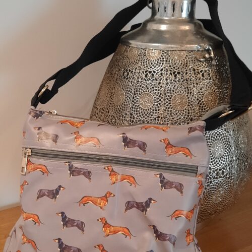 Alternative view of Cross Body Bag & Matching Purse - Dachshund Print