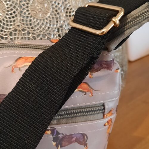 Cross Body Bag & Matching Purse - Dachshund Print - Image 6