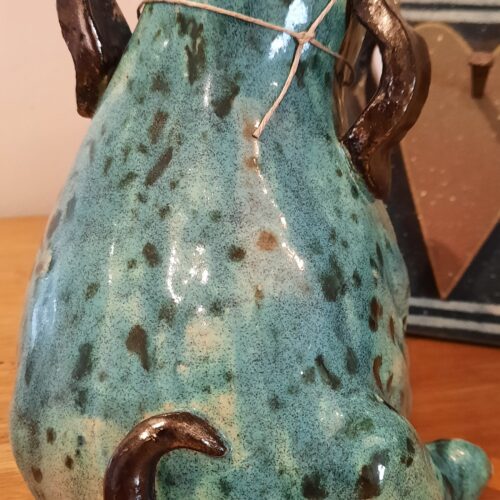 Adorable Ceramic Puppy Dogs - Turquoise - Image 3