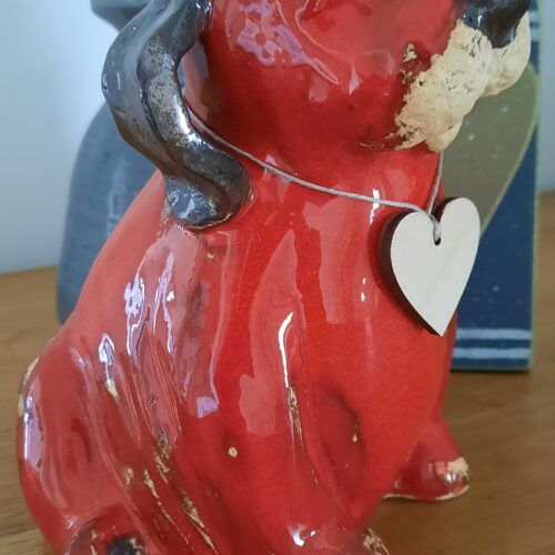 Adorable Ceramic Puppy Dogs - Red - Image 5