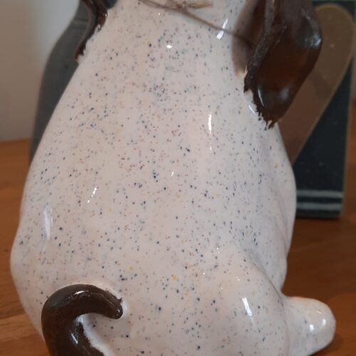 Adorable Ceramic Puppy Dogs - White - Image 3