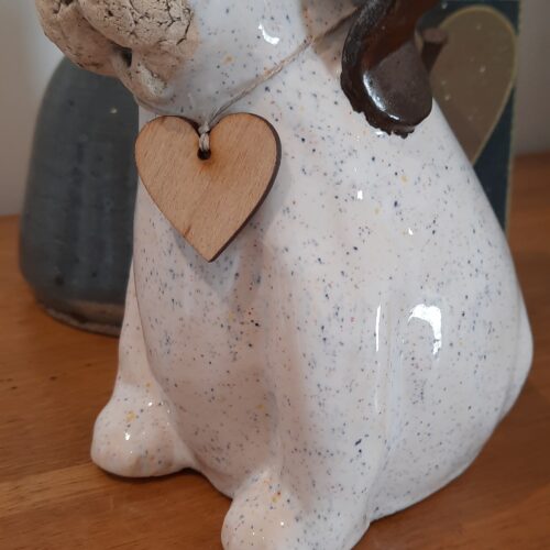 Adorable Ceramic Puppy Dogs - White - Image 5