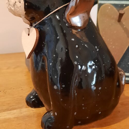 Adorable Ceramic Puppy Dogs - Black - Image 4