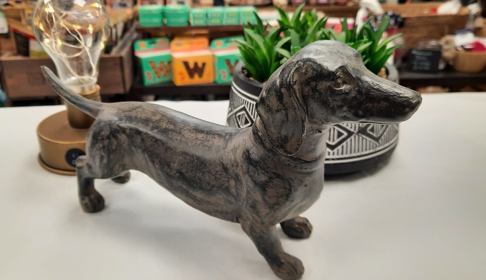 Cute Dachshund Figurine (large)
