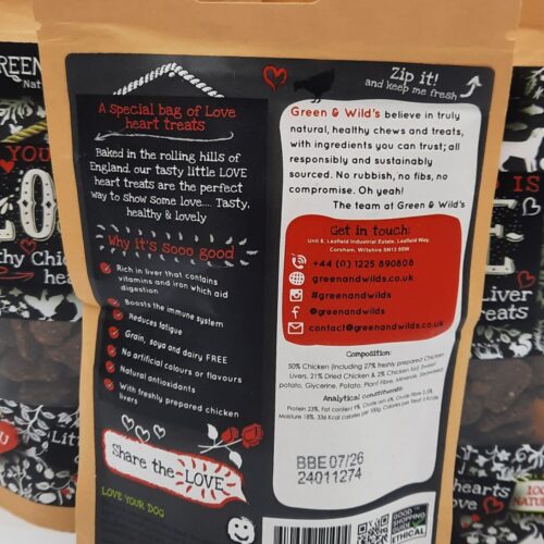 Green & Wild's - Love Treats - 3 packs - Image 3