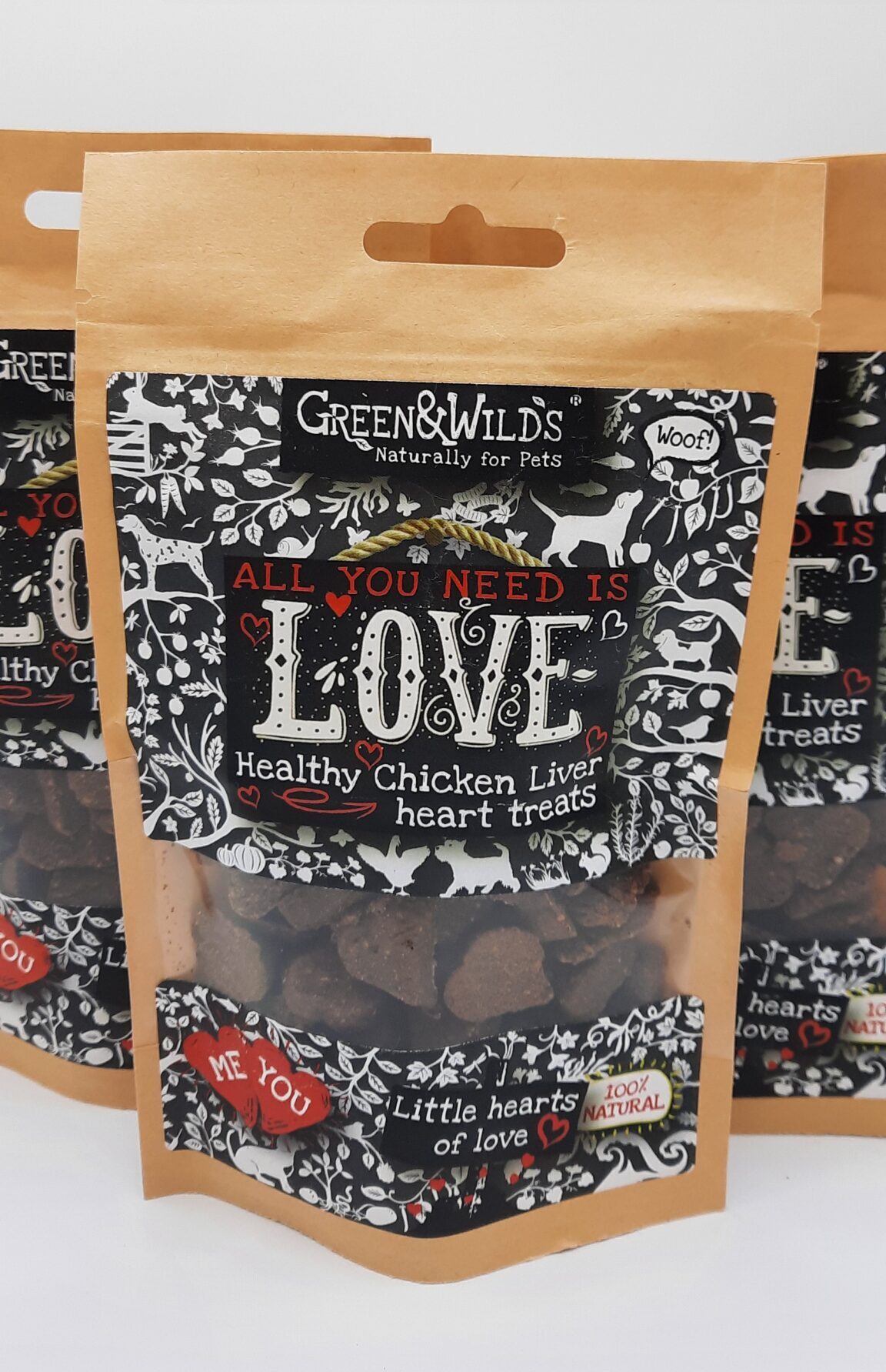 Green & Wild's - Love Treats - 3 packs - Image 2