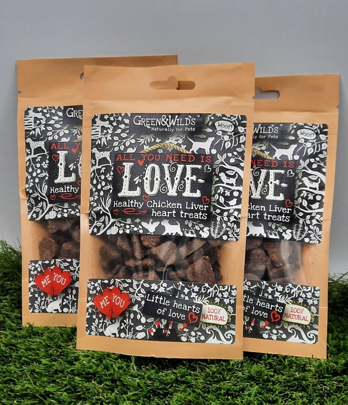 Green & Wild's - Love Treats - 3 packs