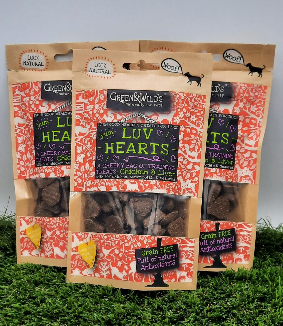Green & Wild's - Liver Love Treats - 3 Pack