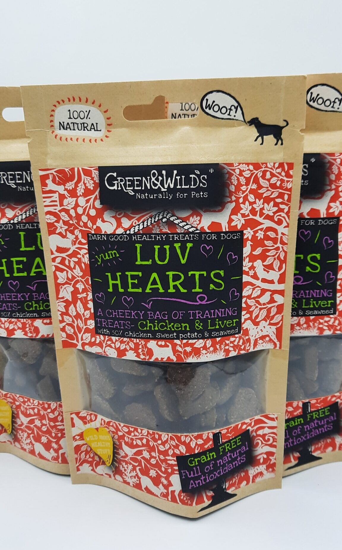Green & Wild's - Liver Love Treats - 3 Pack - Image 2