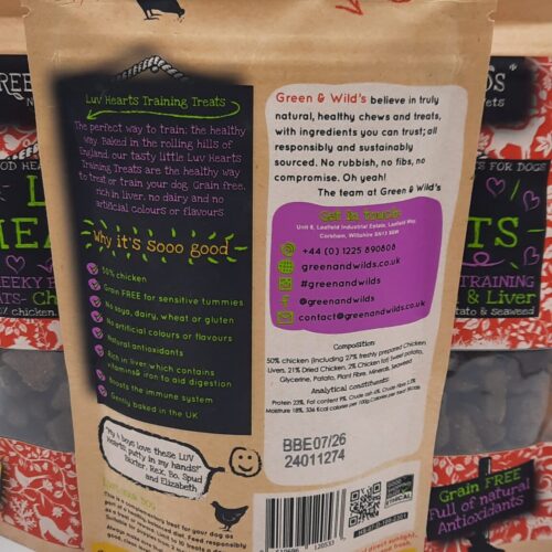 Green & Wild's - Liver Love Treats - 3 Pack - Image 3