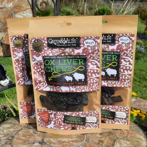 Green & Wild's - Ox Liver Chews - 3 Pack
