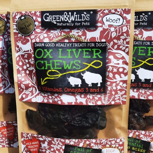 Alternative view of Green & Wild's - Ox Liver Chews - 3 Pack