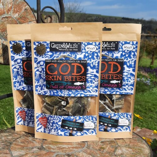 Green & Wild's - Cod Skin Bites - 3 Pack