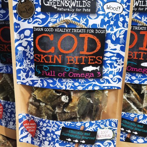 Alternative view of Green & Wild's - Cod Skin Bites - 3 Pack