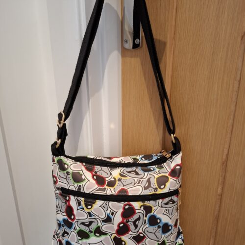 Alternative view of Cross Body Bag -  Multi-Colour Frenchie Print