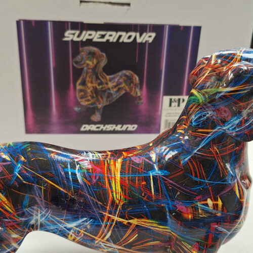 Alternative view of Lesser & Pavey Supanova Dachshund Figurine