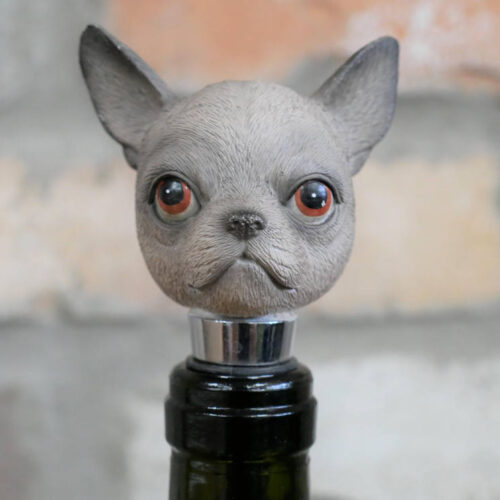 Chihuahua Single Bottle Stopper