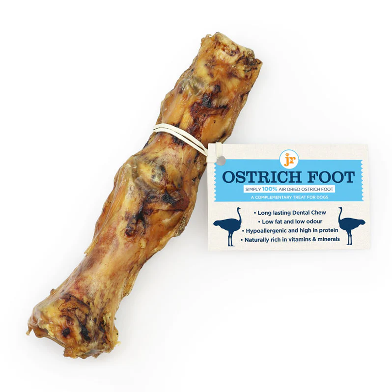 JR Pet Products - Ostrich Feet Long Chew x 3