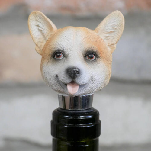 Corgi Single Bottle Stopper