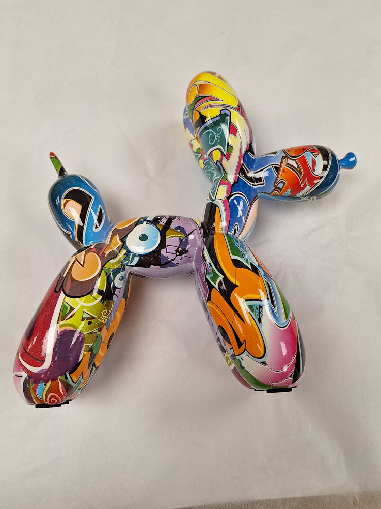 Balloon Dog Pop Art Figurine - Image 2