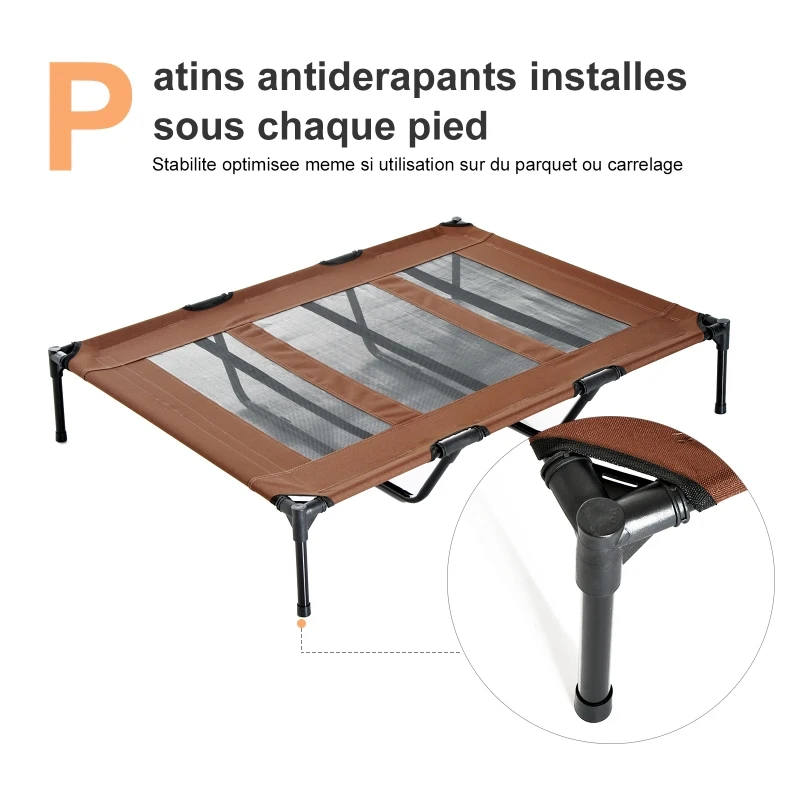 PawHut Cooling Elevated Dog Bed – Max 50kg - Image 3