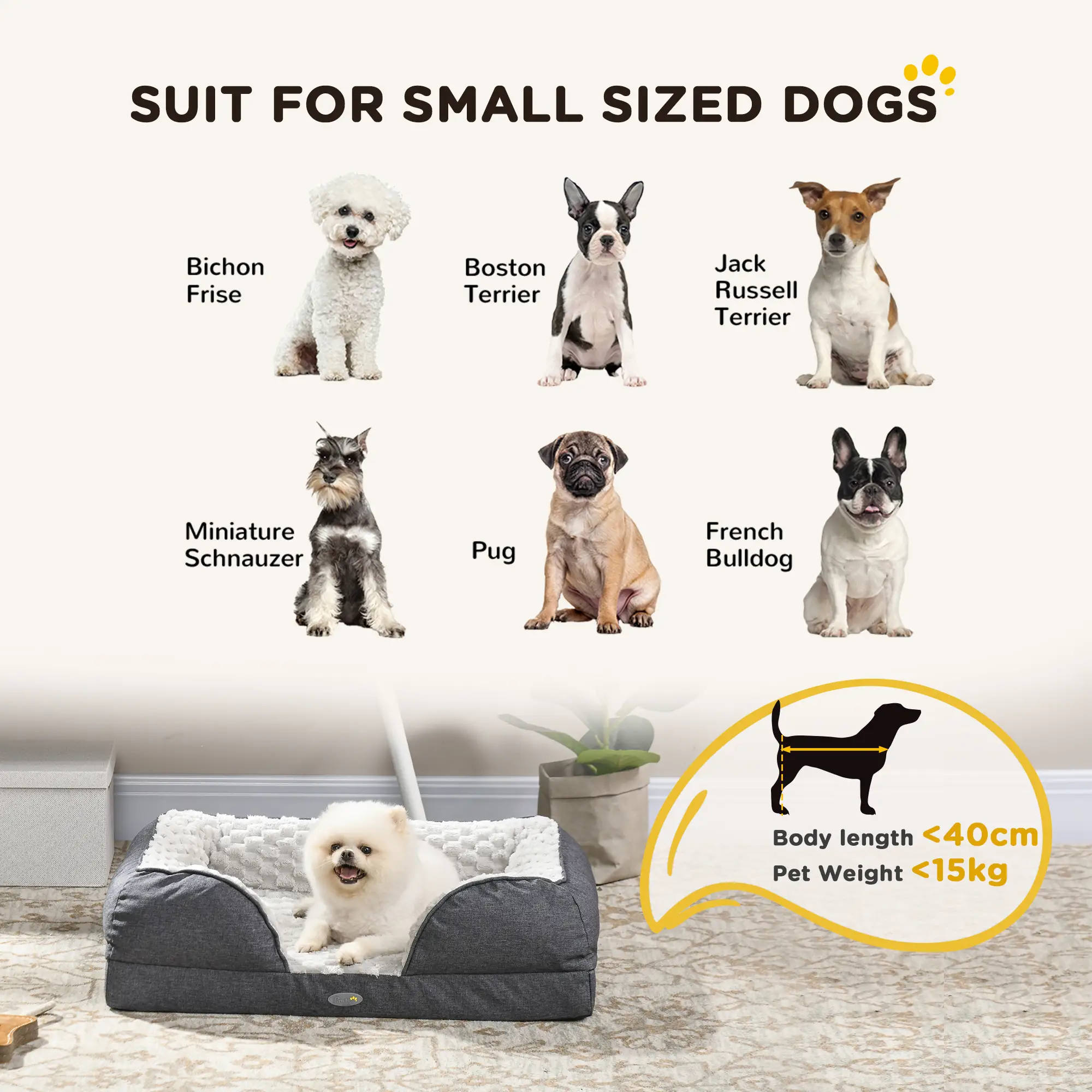 Calming Dog Bed Pet Mattress - Image 3