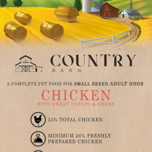 Country Barn - Chicken and Sweet Potato Complete Dog Food