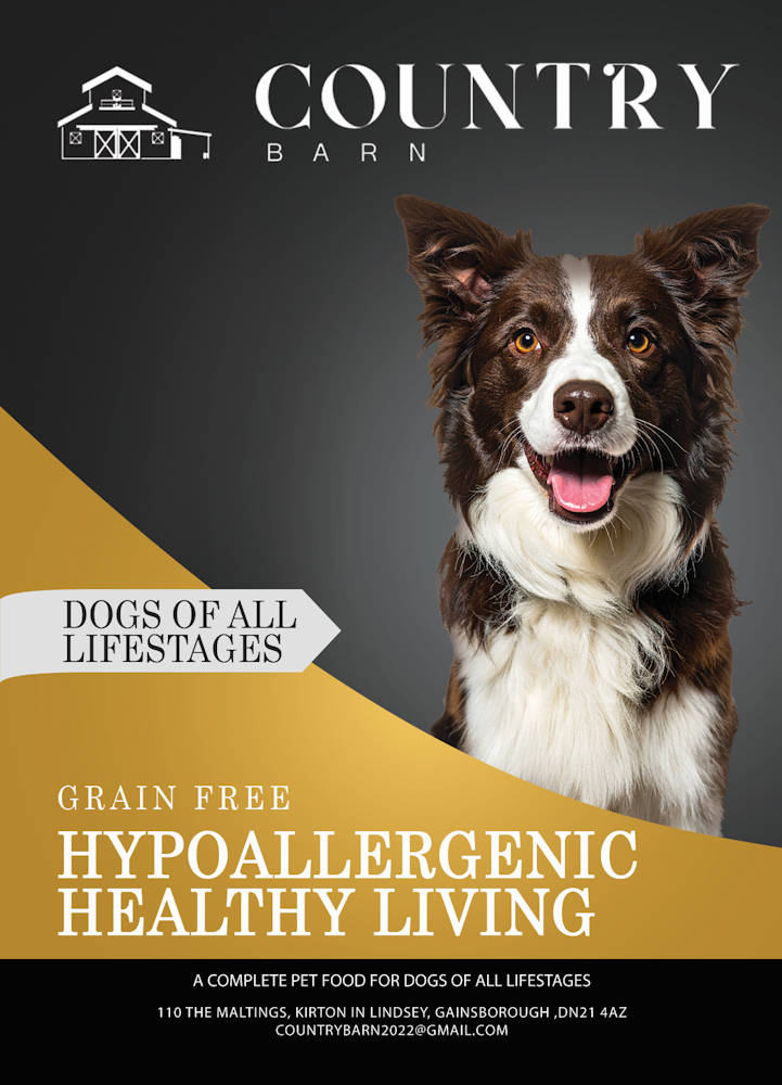 Country Barn - Hypoallergenic Healthy Living - Salmon - With Peptides