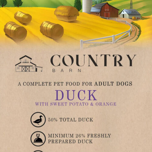 Country Barn Duck & Orange Complete Dog Food