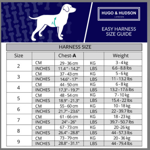Step In - Easy Walk Harness by Hugo & Hudson - Royal Blue - Image 4