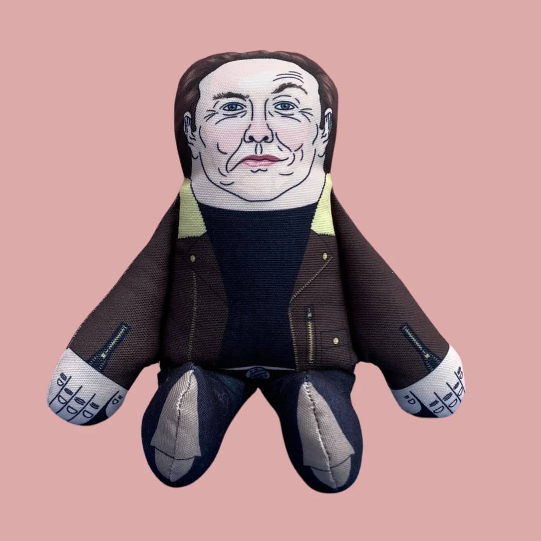 Elon Musk Dog Toy
