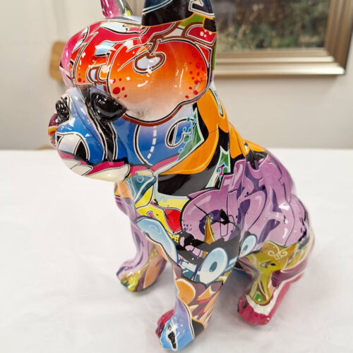Alternative view of Frenchie - Graffiti Artwork Figurine