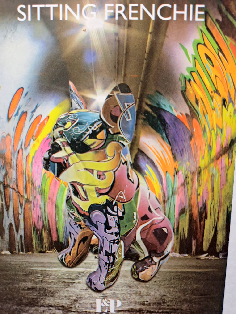 Frenchie - Graffiti Artwork Figurine