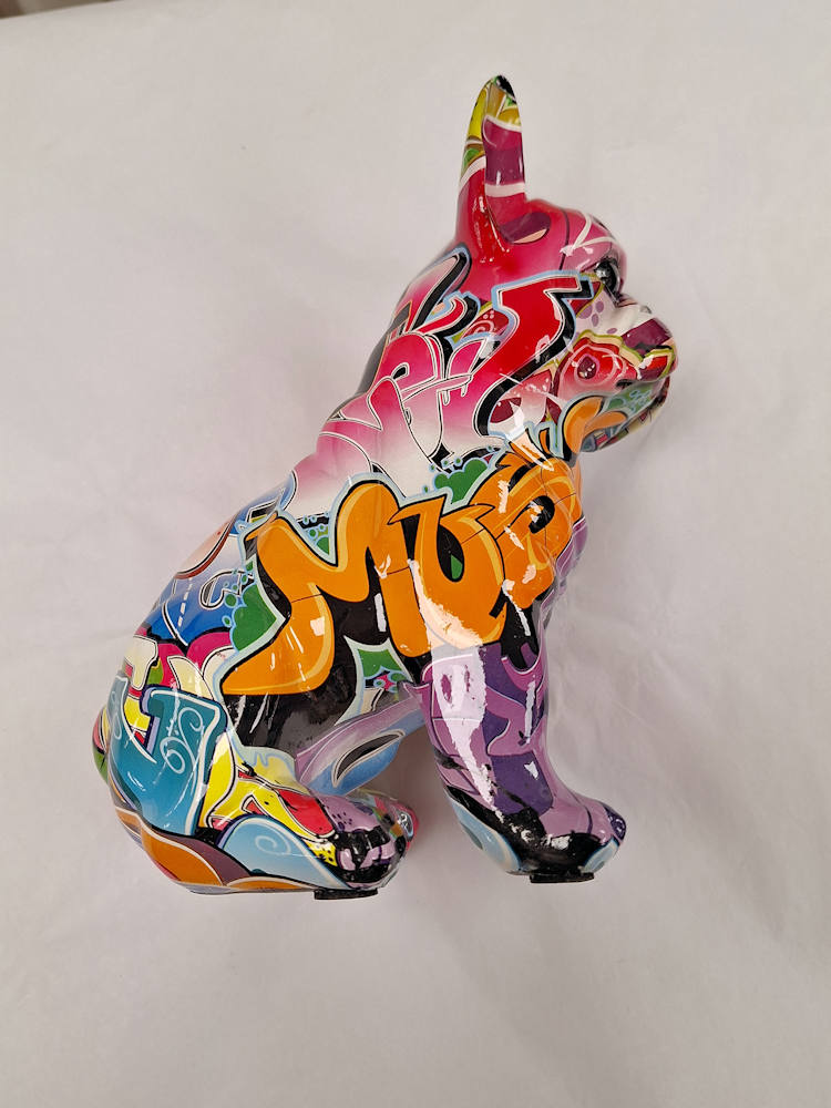 Frenchie - Graffiti Artwork Figurine - Image 3