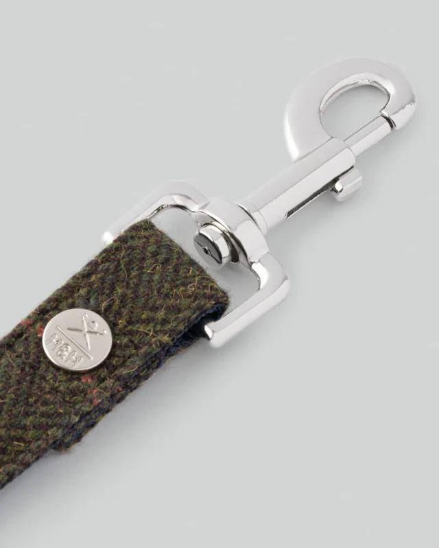 Hackett X Hugo and Hudson - Green Tweed Lead - Large - Image 2