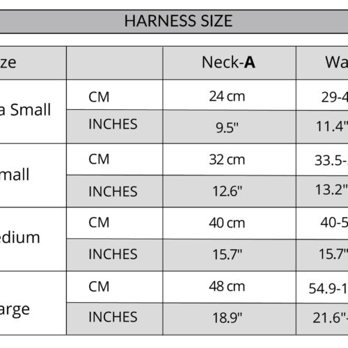 Fabric Dog Harness – Navy Star - Image 5